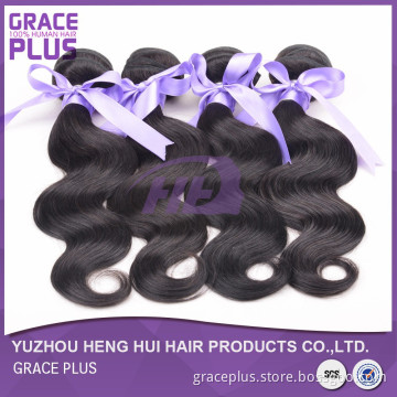 7A Grace Plus Hair High quality unprocessed virgin peruvian human hair factory price peruvian body wave